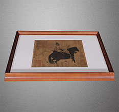 宽甸书画装裱配框服务案例